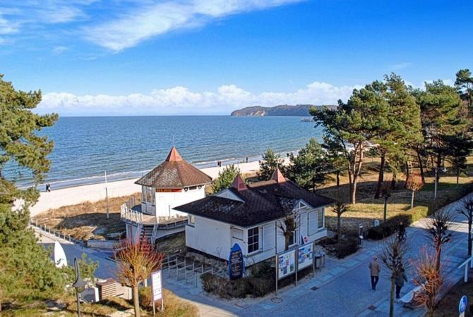 Strandvilla Aegir Mit Ostseeblick Binz Exteriör bild